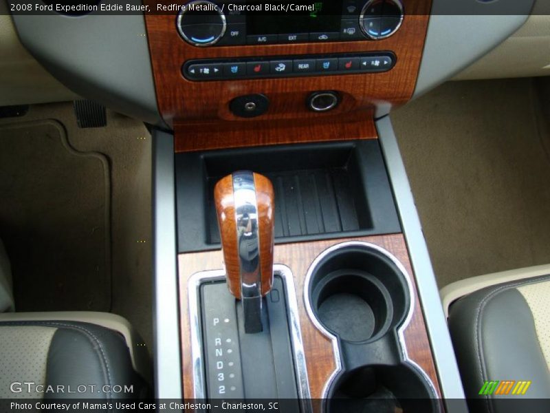 Redfire Metallic / Charcoal Black/Camel 2008 Ford Expedition Eddie Bauer