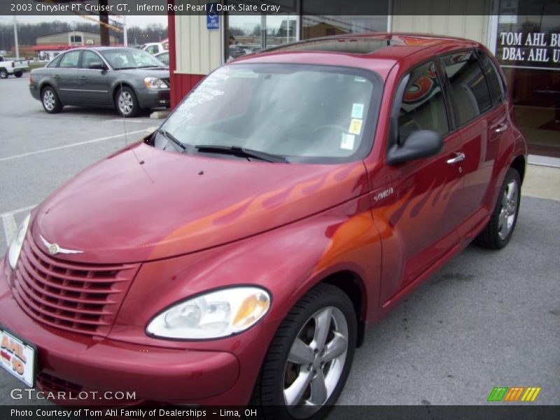 Inferno Red Pearl / Dark Slate Gray 2003 Chrysler PT Cruiser GT