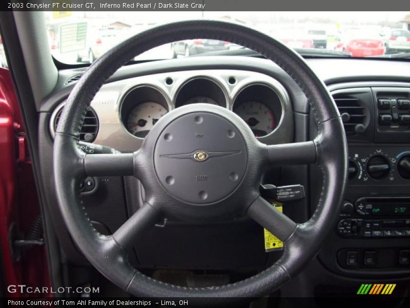 Inferno Red Pearl / Dark Slate Gray 2003 Chrysler PT Cruiser GT