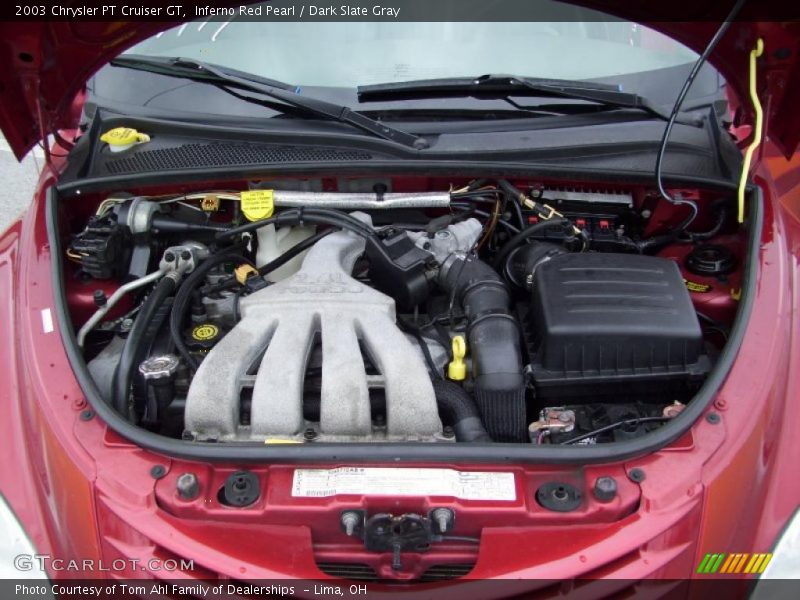 Inferno Red Pearl / Dark Slate Gray 2003 Chrysler PT Cruiser GT