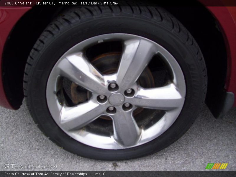Inferno Red Pearl / Dark Slate Gray 2003 Chrysler PT Cruiser GT