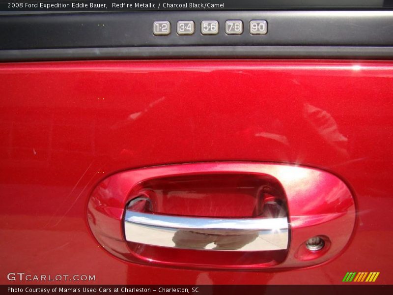 Redfire Metallic / Charcoal Black/Camel 2008 Ford Expedition Eddie Bauer