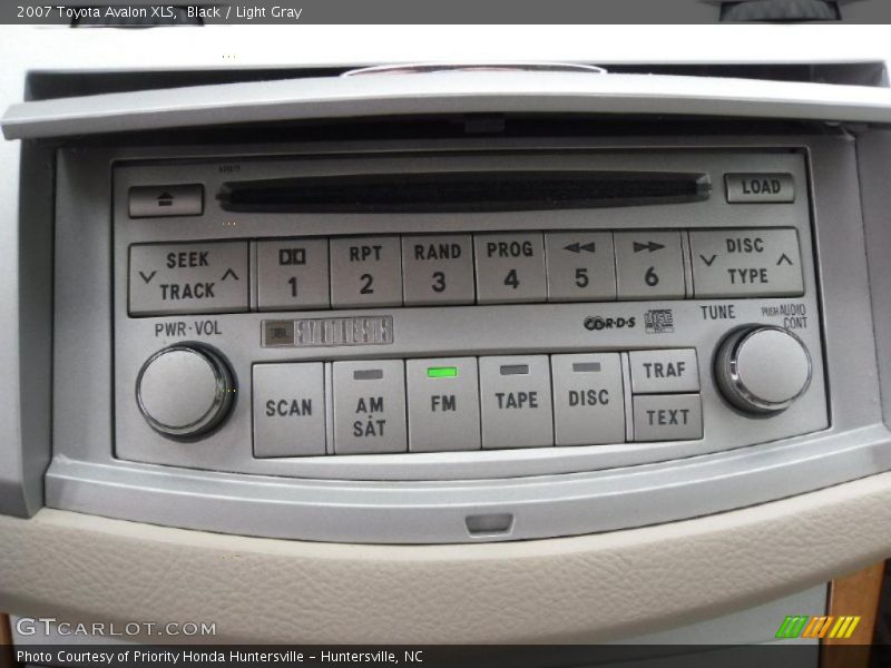 Black / Light Gray 2007 Toyota Avalon XLS