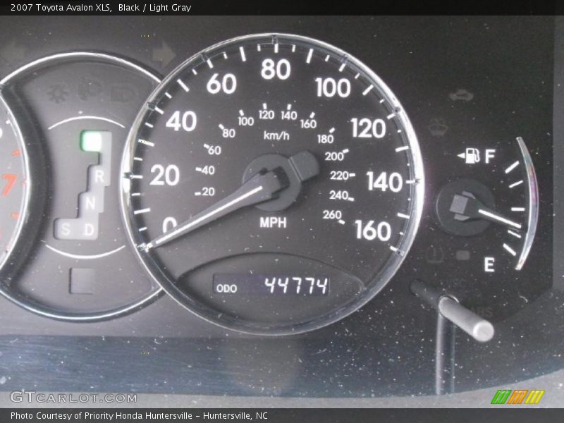 Black / Light Gray 2007 Toyota Avalon XLS