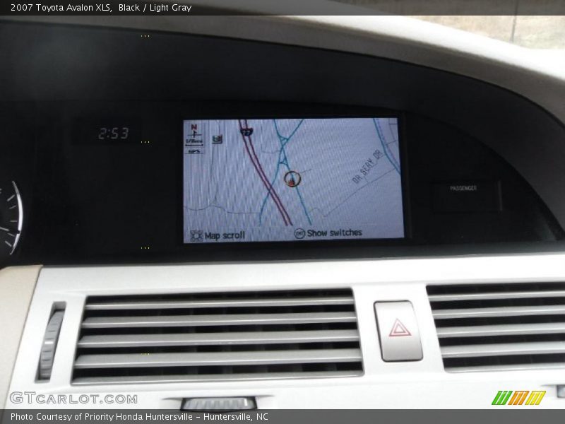 Black / Light Gray 2007 Toyota Avalon XLS