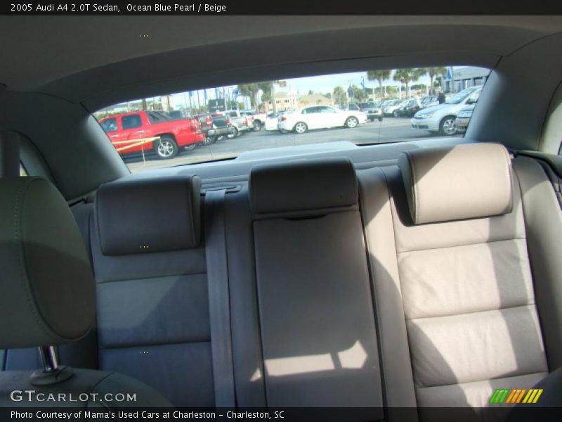 Ocean Blue Pearl / Beige 2005 Audi A4 2.0T Sedan