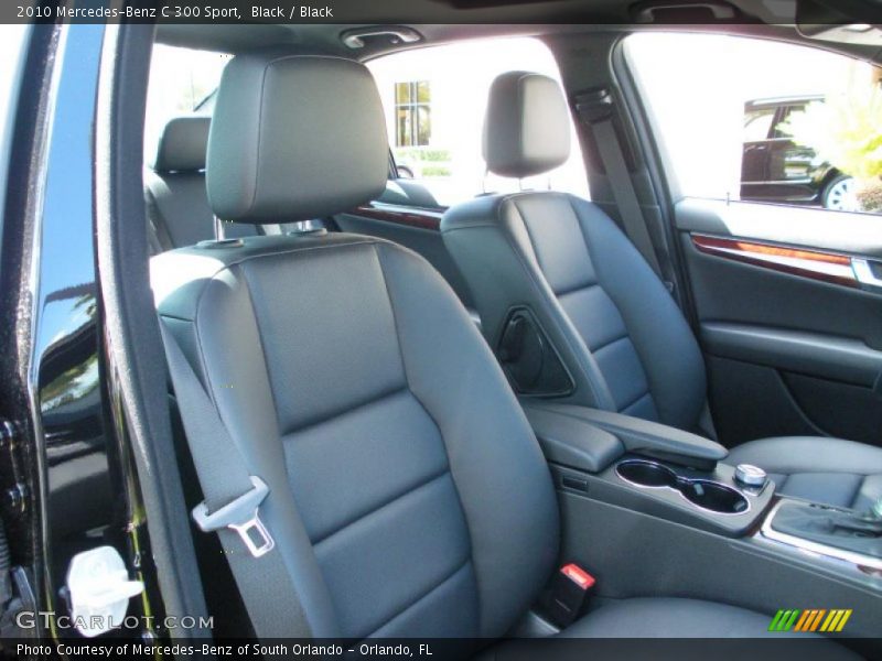 Black / Black 2010 Mercedes-Benz C 300 Sport