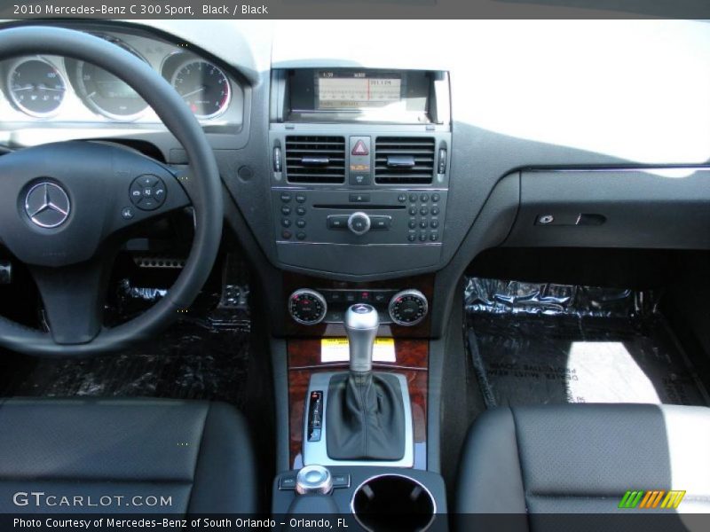 Black / Black 2010 Mercedes-Benz C 300 Sport