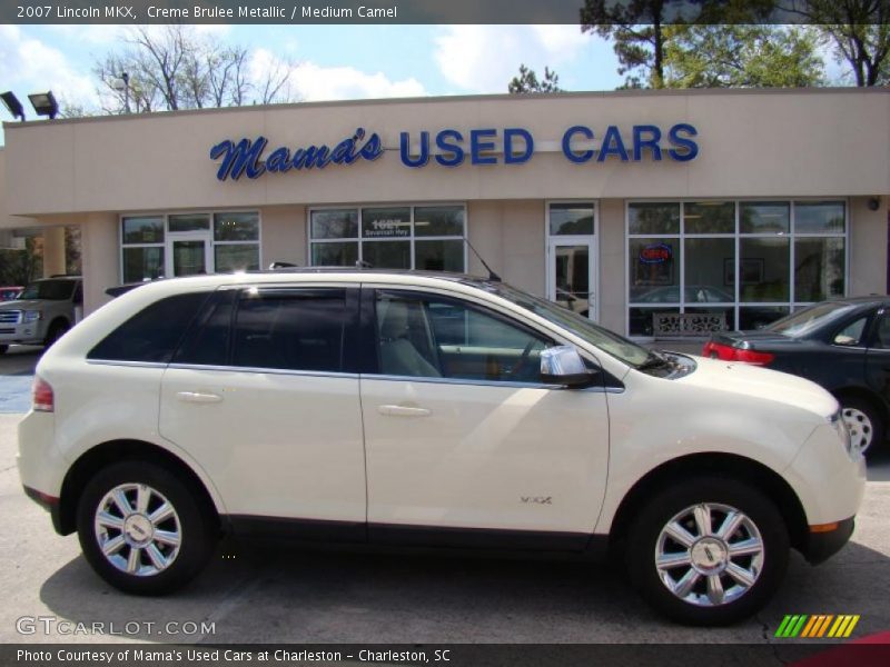 Creme Brulee Metallic / Medium Camel 2007 Lincoln MKX