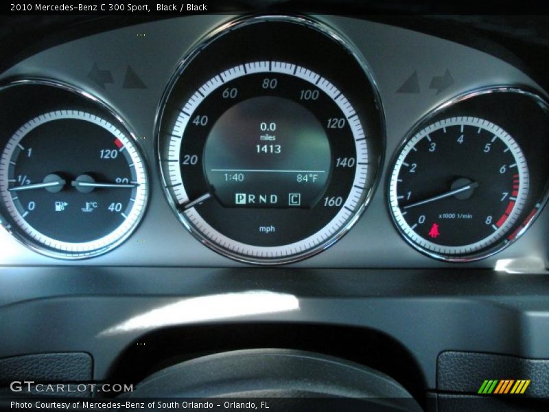 Black / Black 2010 Mercedes-Benz C 300 Sport
