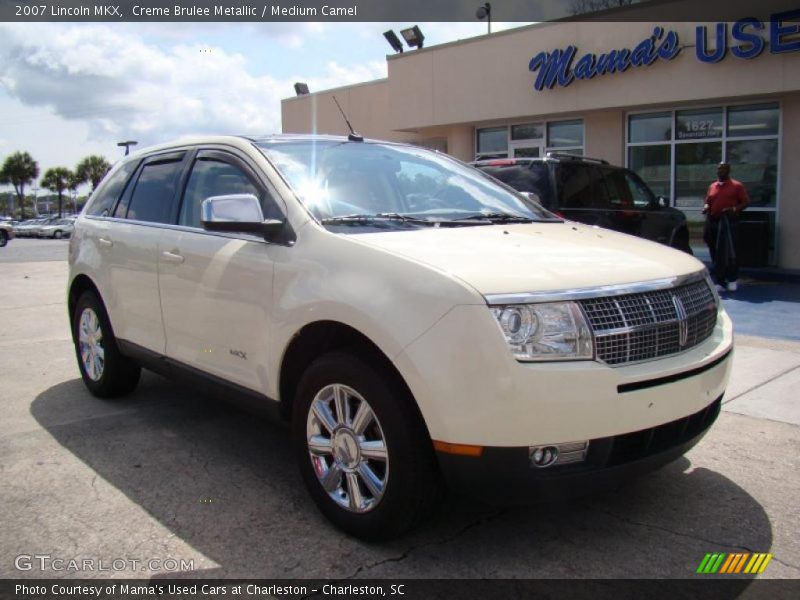 Creme Brulee Metallic / Medium Camel 2007 Lincoln MKX