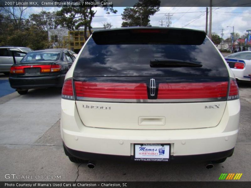 Creme Brulee Metallic / Medium Camel 2007 Lincoln MKX