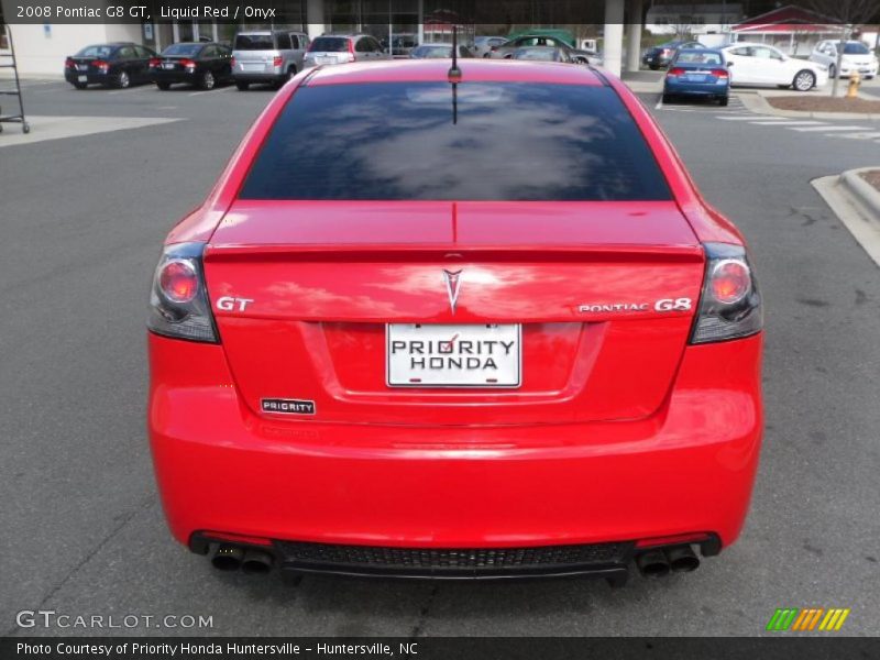 Liquid Red / Onyx 2008 Pontiac G8 GT