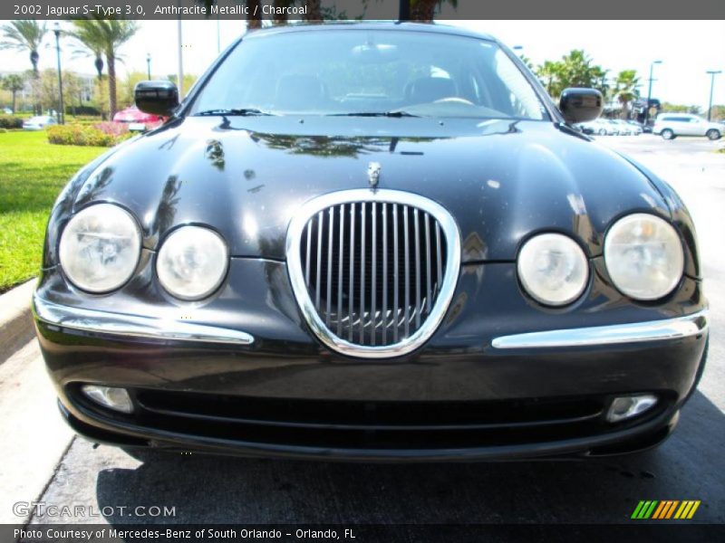 Anthracite Metallic / Charcoal 2002 Jaguar S-Type 3.0