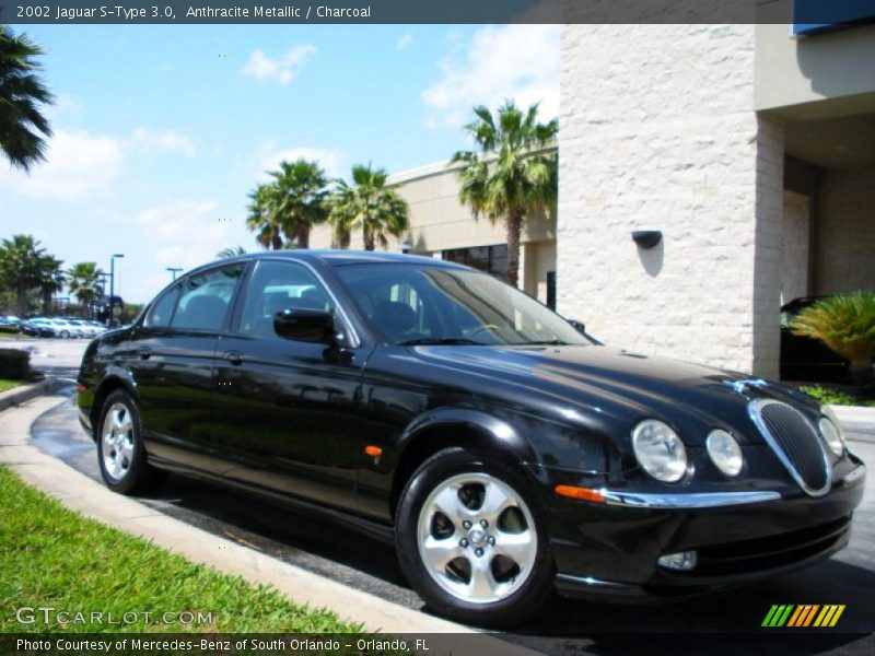Anthracite Metallic / Charcoal 2002 Jaguar S-Type 3.0