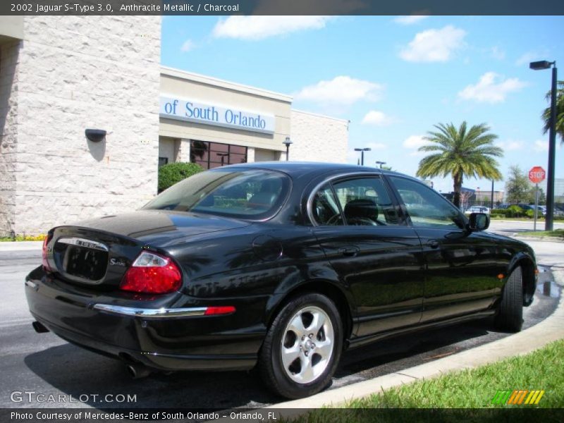 Anthracite Metallic / Charcoal 2002 Jaguar S-Type 3.0