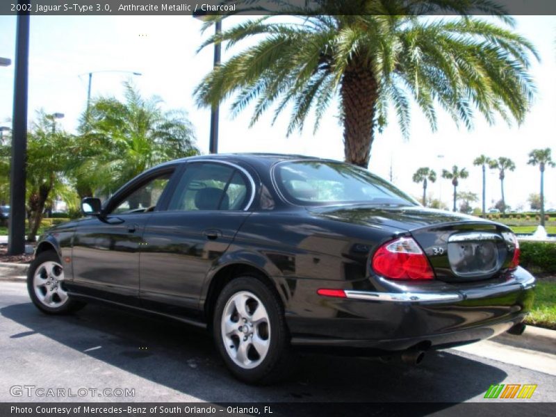 Anthracite Metallic / Charcoal 2002 Jaguar S-Type 3.0