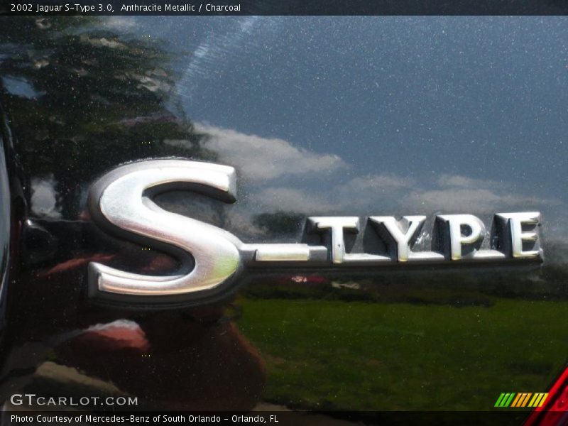 Anthracite Metallic / Charcoal 2002 Jaguar S-Type 3.0