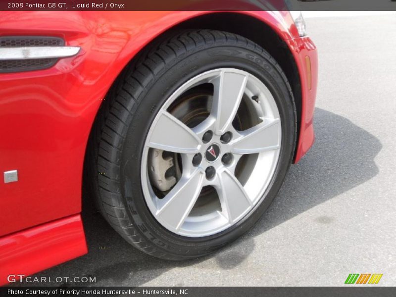 Liquid Red / Onyx 2008 Pontiac G8 GT