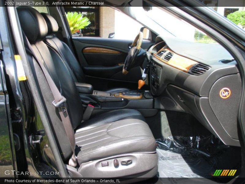 Anthracite Metallic / Charcoal 2002 Jaguar S-Type 3.0