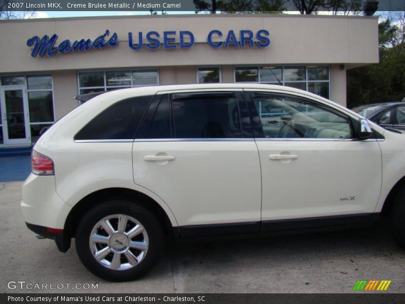 Creme Brulee Metallic / Medium Camel 2007 Lincoln MKX