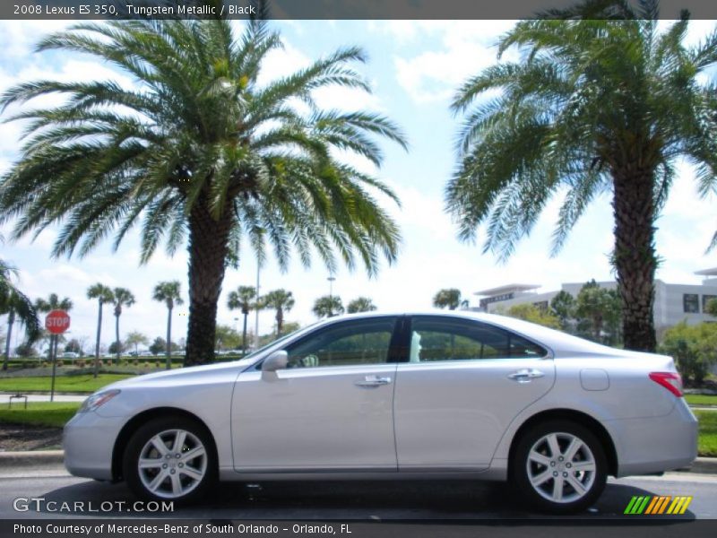 Tungsten Metallic / Black 2008 Lexus ES 350