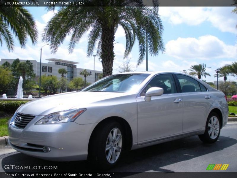 Tungsten Metallic / Black 2008 Lexus ES 350