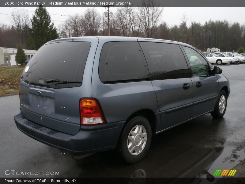 Medium Steel Blue Metallic / Medium Graphite 2000 Ford Windstar LX