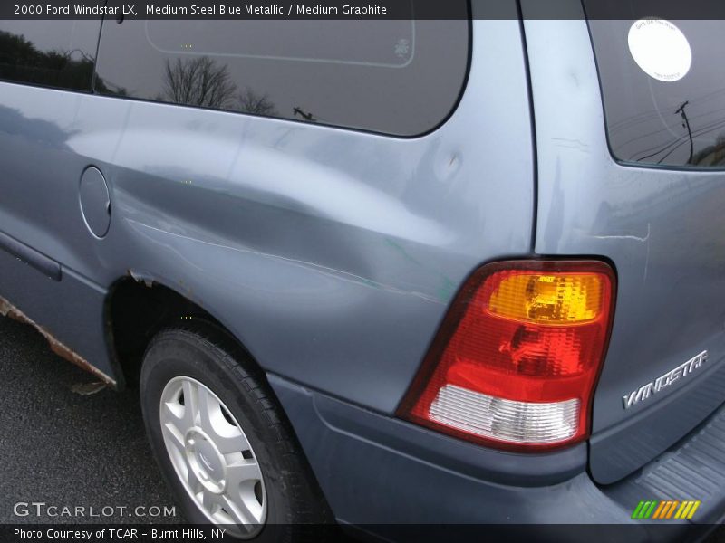 Medium Steel Blue Metallic / Medium Graphite 2000 Ford Windstar LX