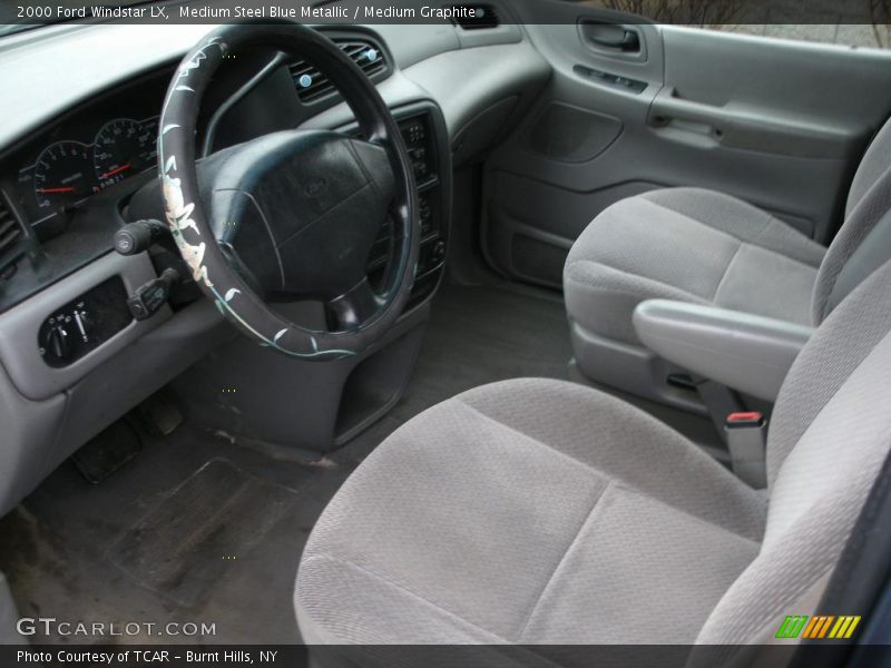 Medium Steel Blue Metallic / Medium Graphite 2000 Ford Windstar LX