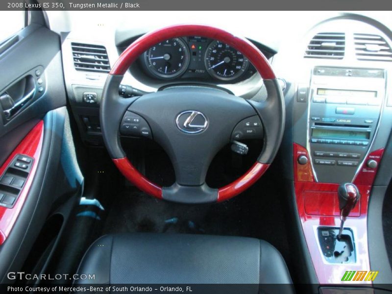 Tungsten Metallic / Black 2008 Lexus ES 350