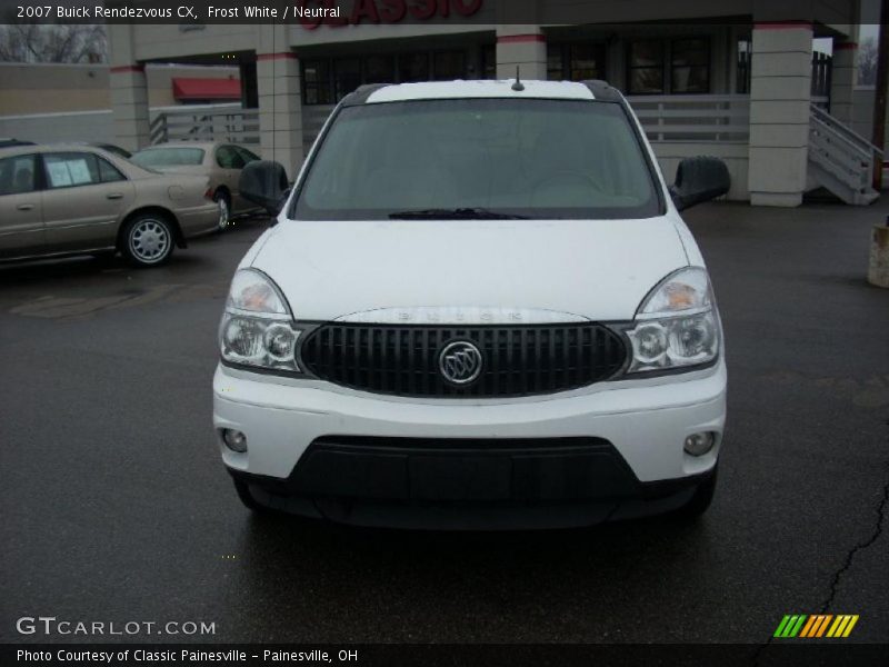 Frost White / Neutral 2007 Buick Rendezvous CX