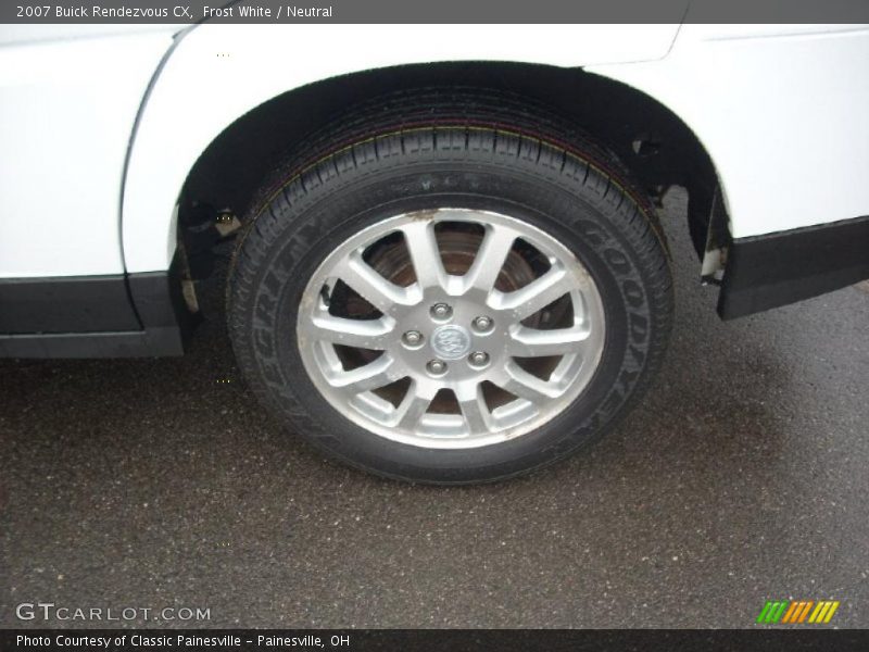 Frost White / Neutral 2007 Buick Rendezvous CX