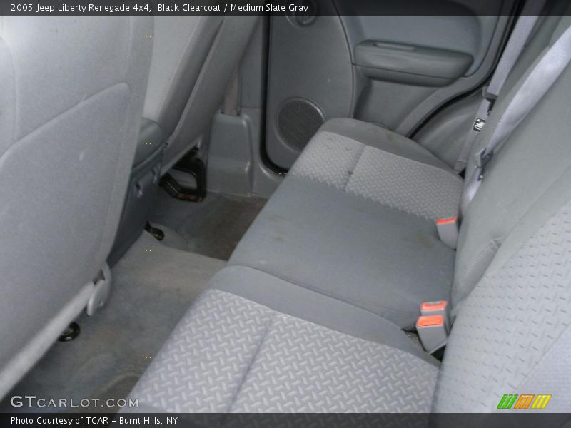 Black Clearcoat / Medium Slate Gray 2005 Jeep Liberty Renegade 4x4