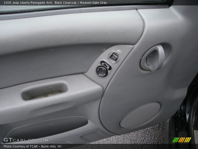 Black Clearcoat / Medium Slate Gray 2005 Jeep Liberty Renegade 4x4