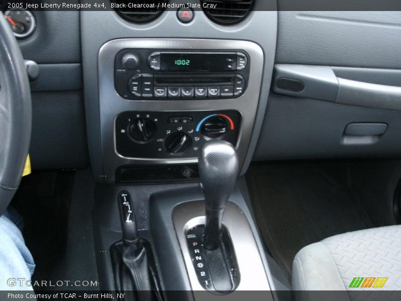 Black Clearcoat / Medium Slate Gray 2005 Jeep Liberty Renegade 4x4