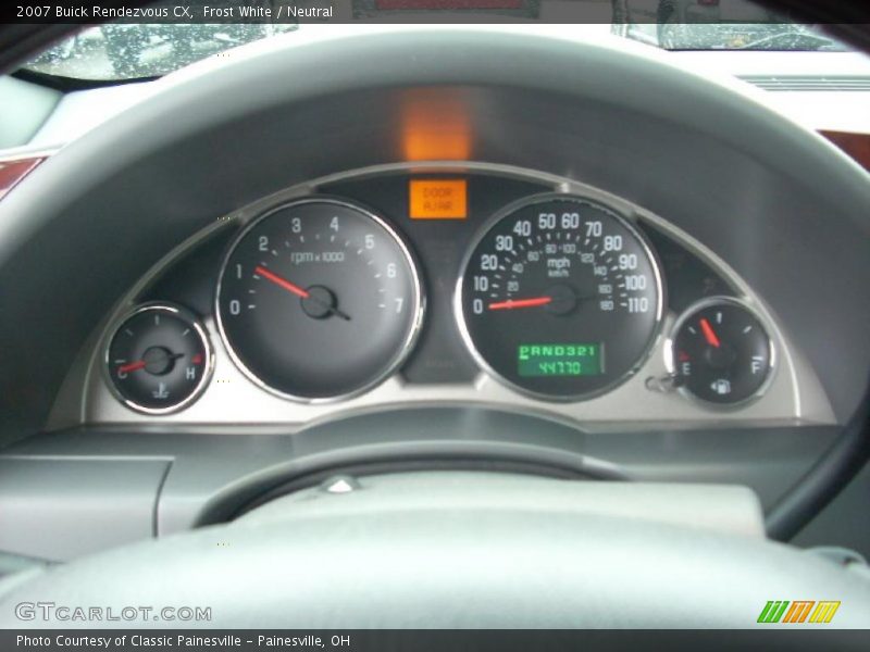 Frost White / Neutral 2007 Buick Rendezvous CX