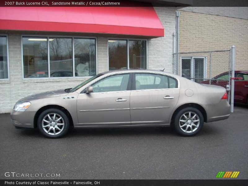 Sandstone Metallic / Cocoa/Cashmere 2007 Buick Lucerne CXL