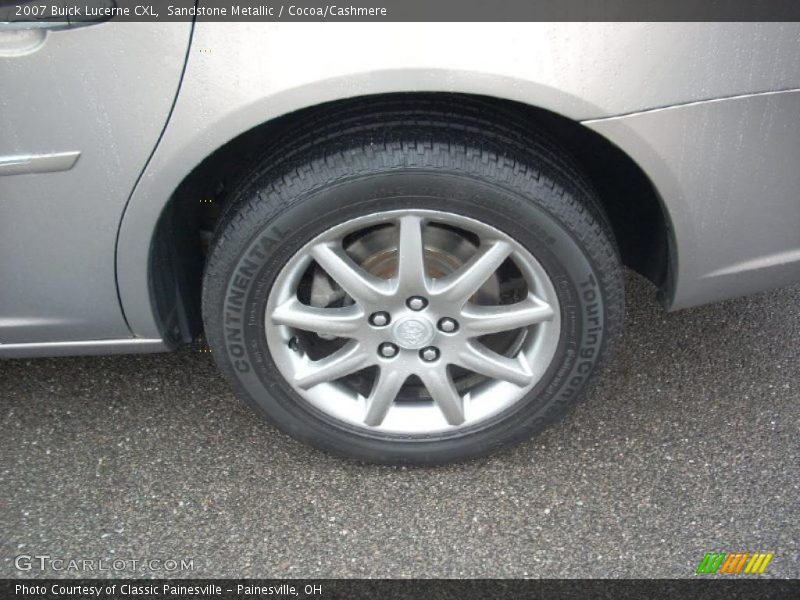 Sandstone Metallic / Cocoa/Cashmere 2007 Buick Lucerne CXL
