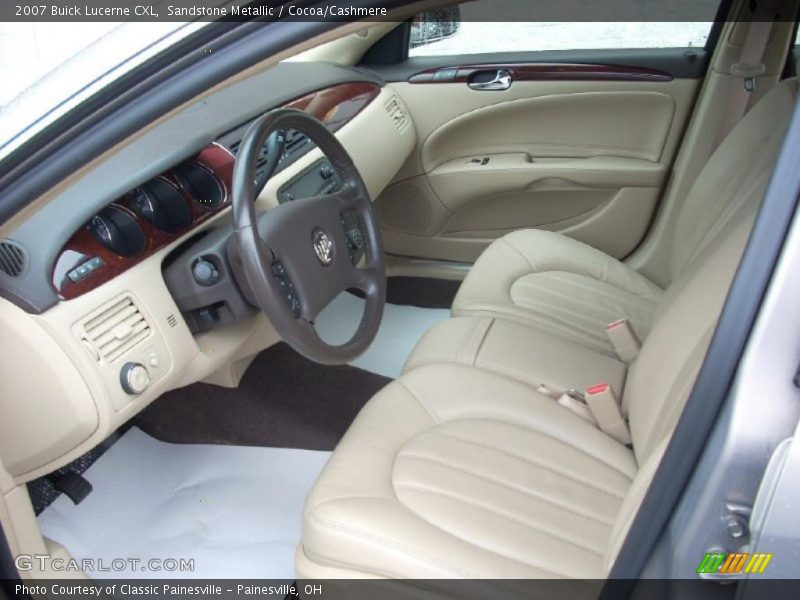 Sandstone Metallic / Cocoa/Cashmere 2007 Buick Lucerne CXL