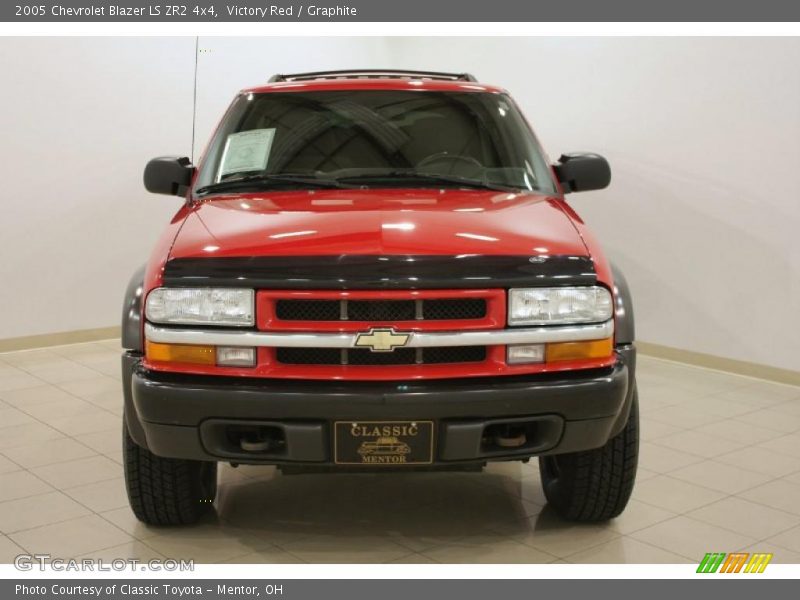 Victory Red / Graphite 2005 Chevrolet Blazer LS ZR2 4x4