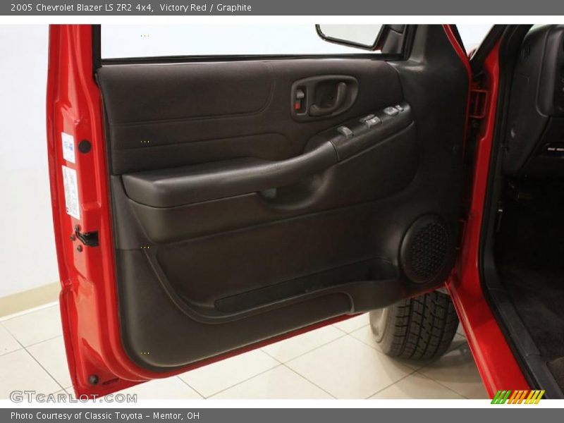 Victory Red / Graphite 2005 Chevrolet Blazer LS ZR2 4x4
