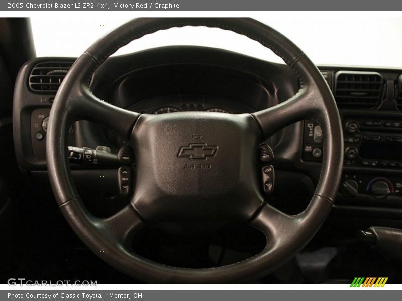 Victory Red / Graphite 2005 Chevrolet Blazer LS ZR2 4x4