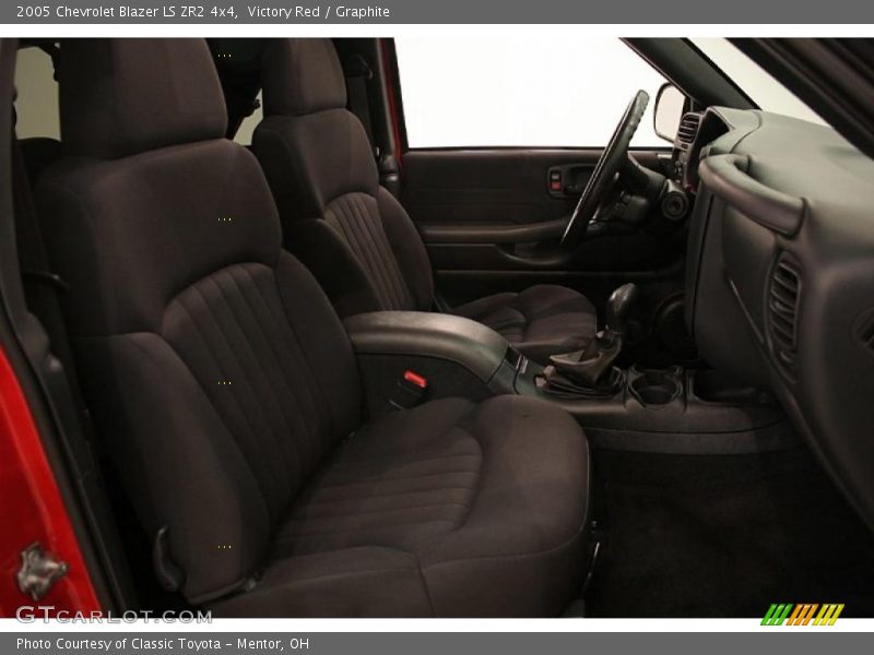 Victory Red / Graphite 2005 Chevrolet Blazer LS ZR2 4x4