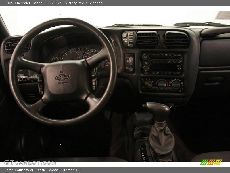 Victory Red / Graphite 2005 Chevrolet Blazer LS ZR2 4x4
