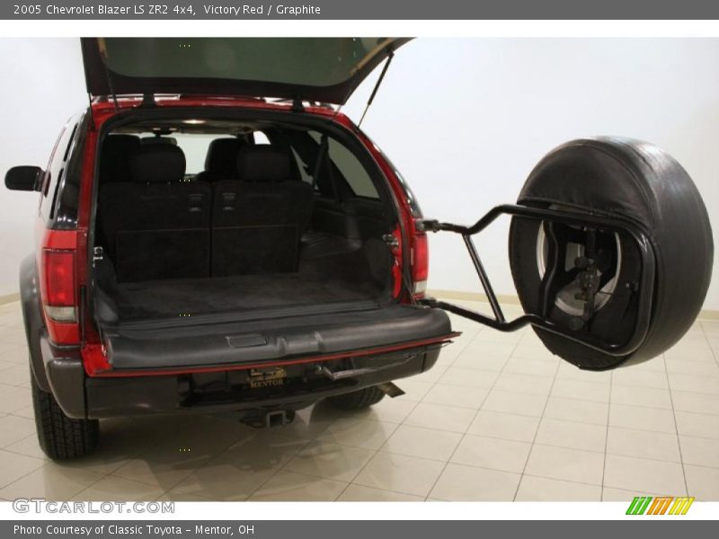 Victory Red / Graphite 2005 Chevrolet Blazer LS ZR2 4x4