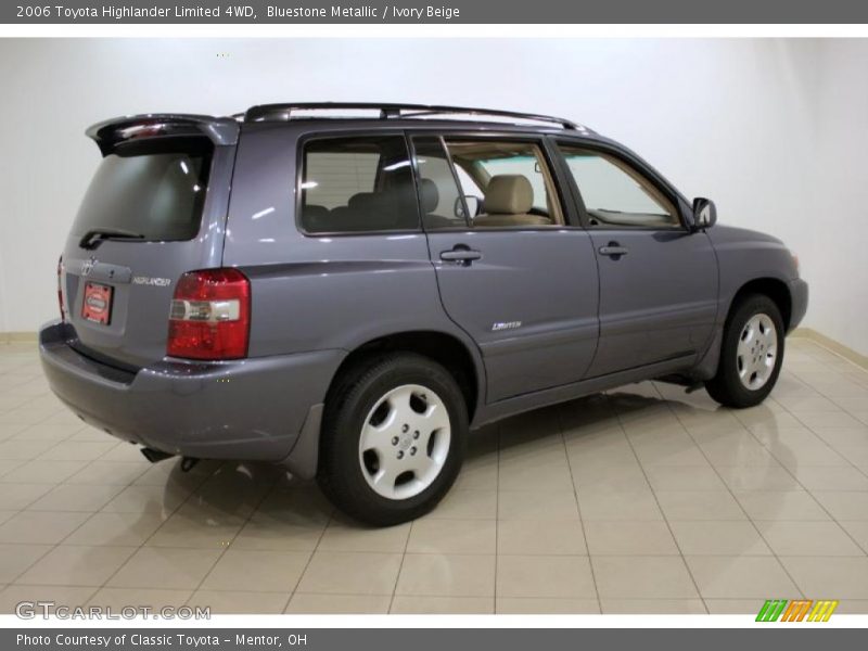 Bluestone Metallic / Ivory Beige 2006 Toyota Highlander Limited 4WD