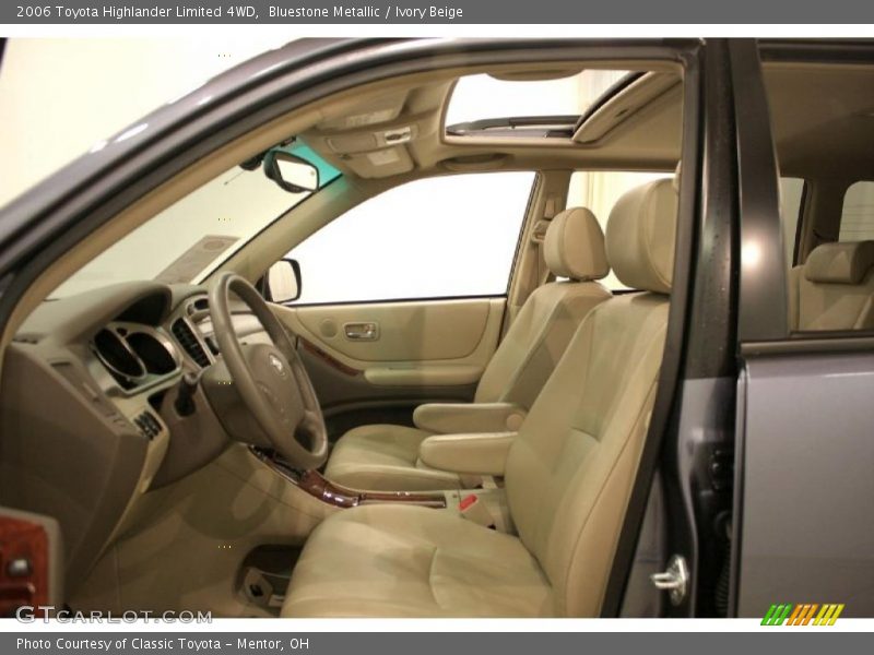 Bluestone Metallic / Ivory Beige 2006 Toyota Highlander Limited 4WD