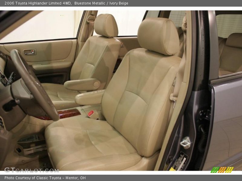 Bluestone Metallic / Ivory Beige 2006 Toyota Highlander Limited 4WD