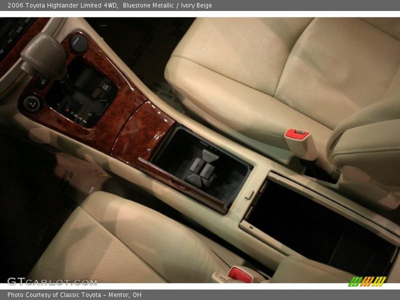 Bluestone Metallic / Ivory Beige 2006 Toyota Highlander Limited 4WD